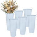 Galvanized Metal Bucket Vases