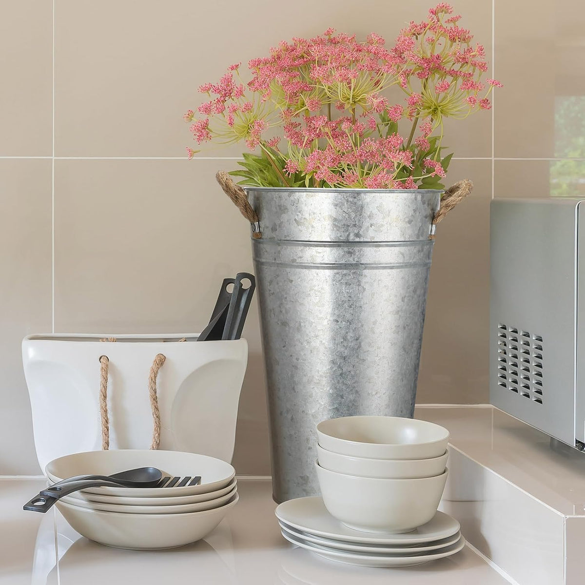 Bulk Galvanized Wedding Buckets