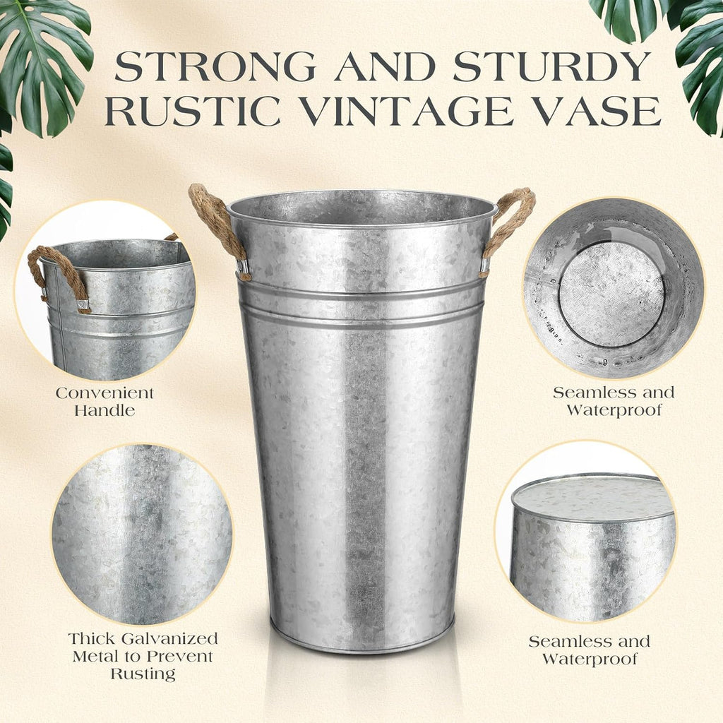 Bulk Galvanized Wedding Buckets