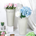 Vintage Galvanized Planter Buckets
